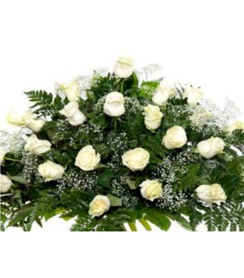 Funeraria y Tanatorio Extremeño cojín funerario de flores
